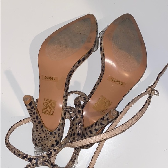 Cheetah Print Heels - Picture 4 of 7